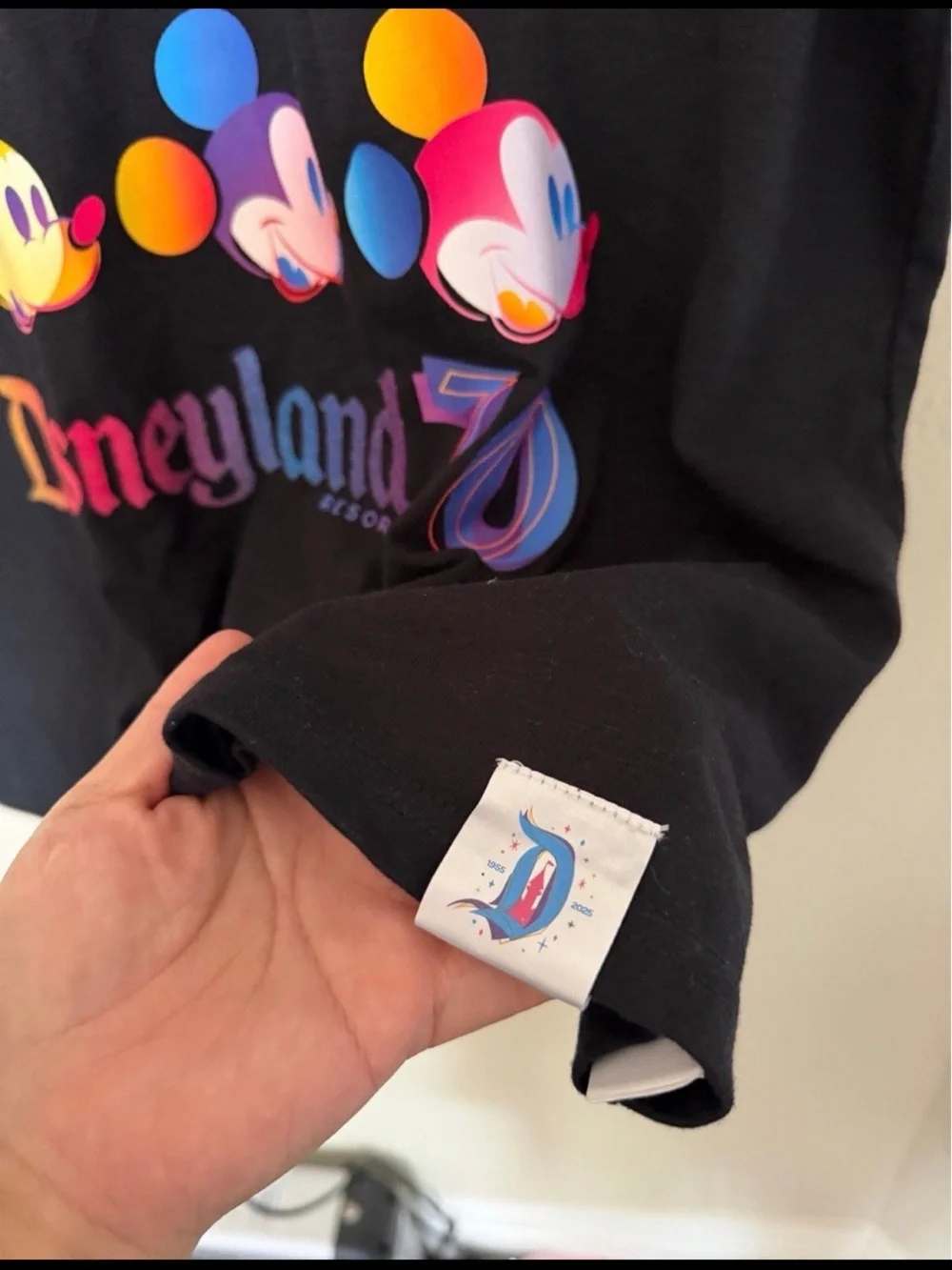 Disneyland 70th Tshirt Large